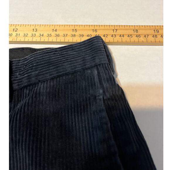 Brooks Brothers 346 Corduroy Pants Navy Blue 32 x 31 Cotton Straight Leg Preppy - Picture 12 of 12